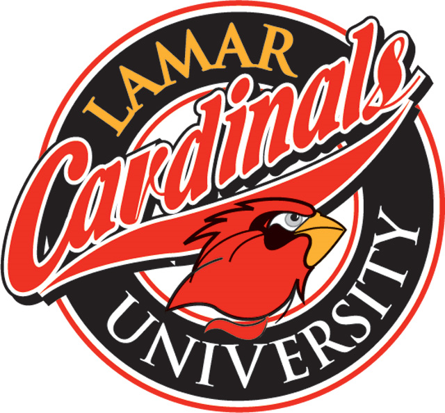 Lamar Cardinals 1997-2009 Primary Logo iron on paper